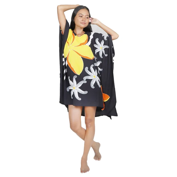Poncho paréos Bora Bora noir