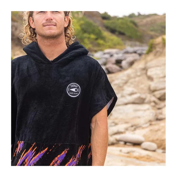 Poncho SOORUZ Chop Cotton Black T1-M