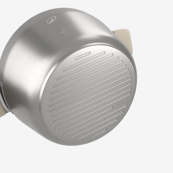 Popote 900 de camping XL en inox + anti-adhésif - 4 personnes - 33 éléments