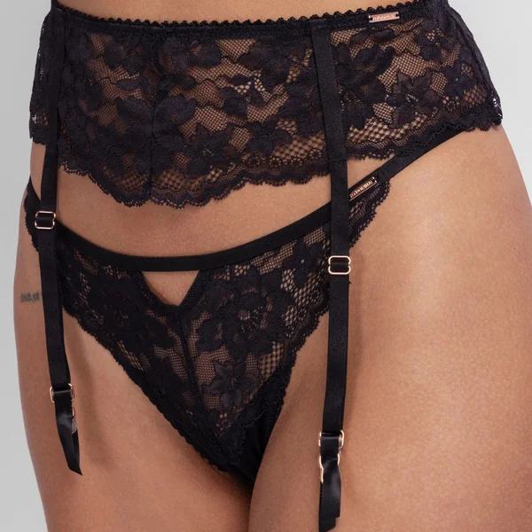 Porte Jarretelle noir Dorina