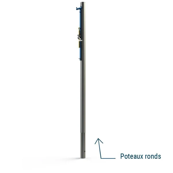 Poteaux de volley Metaluplast - Compétition