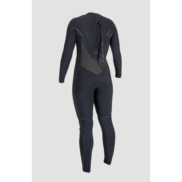 Psycho Tech 5/4mm Back Zip Full Wetsuit | BLACK/BLACK