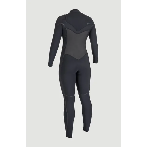 Psycho Tech 5/4mm Chest Zip Full Wetsuit | BLACK/BLACK