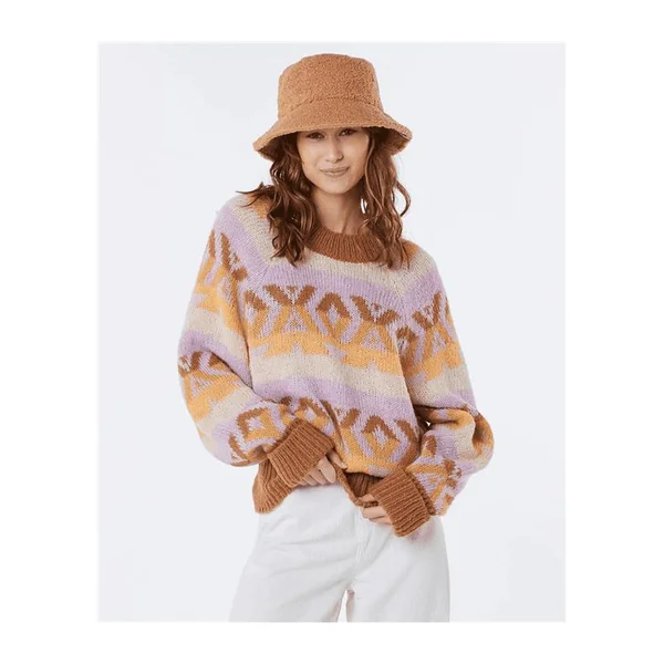 Pull femme RIPCURL Zenica Sweater Multicolor