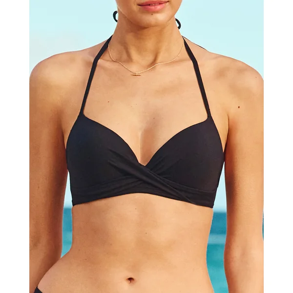 Push-up - haut de maillot de bain en microfibre