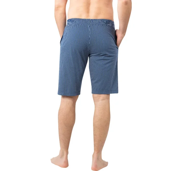 Pyjama Court homme Coton Bio Eminence bleu Eminence