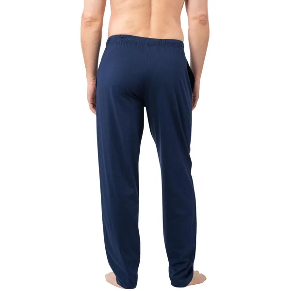 Pyjama long col ouvert homme Mercerisé Eminence multicolore en coton Eminence