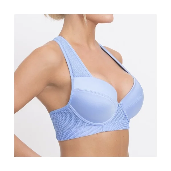 Q-Linn Amsterdam bleu soutien-gorge de sport