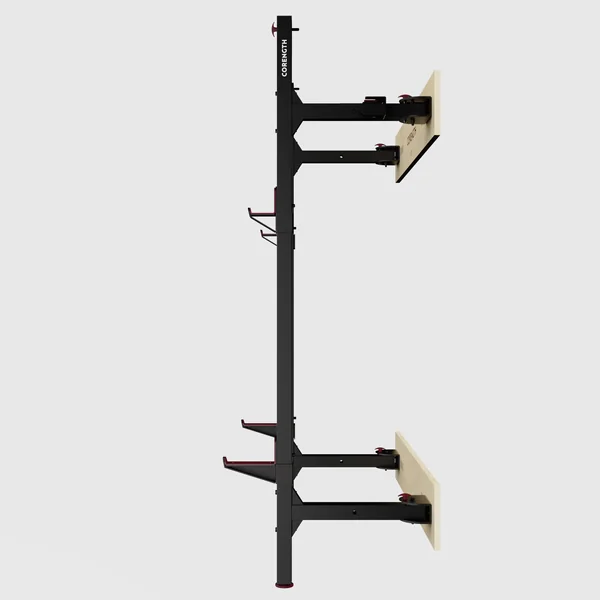 Rack mural de musculation pliable - WALL RACK FOLD