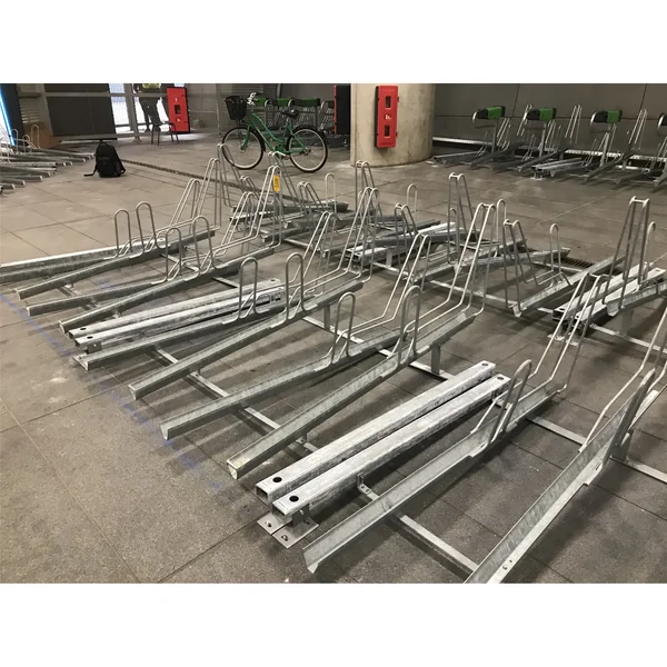Rack à vélos double étage compact Optima V10