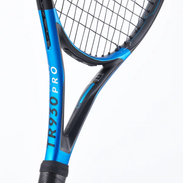 Raquette de tennis adulte - ARTENGO TR930 Spin Pro noir bleu 300g