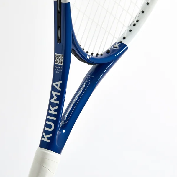 RAQUETTE DE TENNIS ADULTE - KUIKMA EASY BLEU BLANC