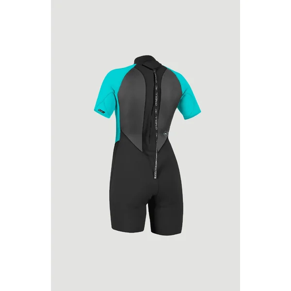 Reactor-2 2mm Back Zip Shortsleeve Spring Wetsuit | BLK/LTAQUA