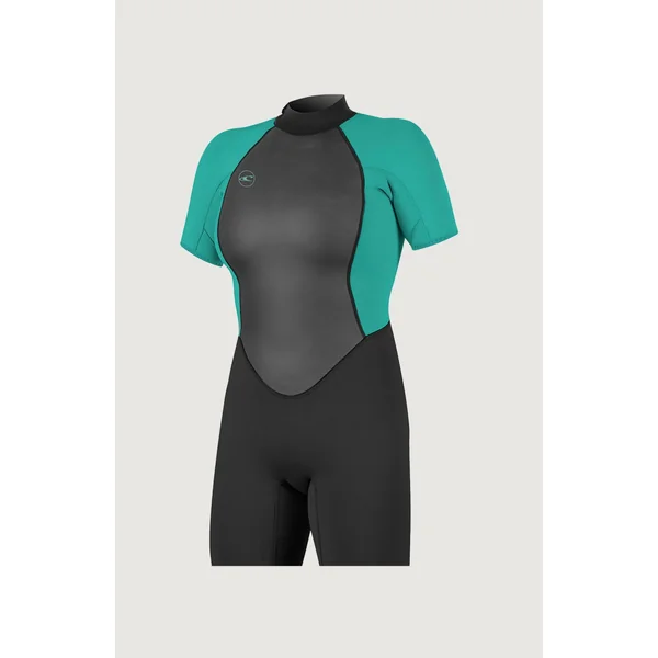 Reactor-2 2mm Back Zip Shortsleeve Spring Wetsuit | BLK/LTAQUA