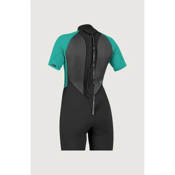 Reactor-2 2mm Back Zip Shortsleeve Spring Wetsuit | BLK/LTAQUA