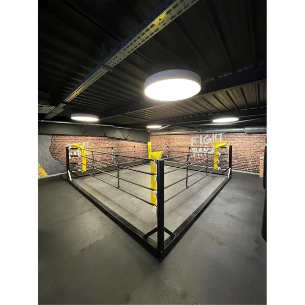 Ring boxe au sol 4m Ext. 3m Int. autoporté Sportcom