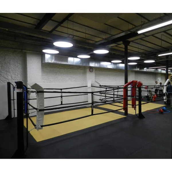 Ring boxe au sol 5m Ext. 4m Int. Sportcom - Ecofixe