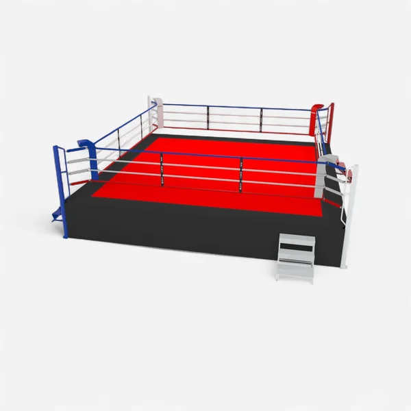 Ring boxe compétition 6m Ext. 5m Int. Podium 1m Sportcom