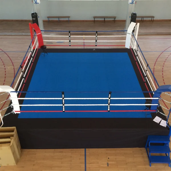 Ring boxe compétition 6m Ext. 5m Int. Podium 1m Sportcom