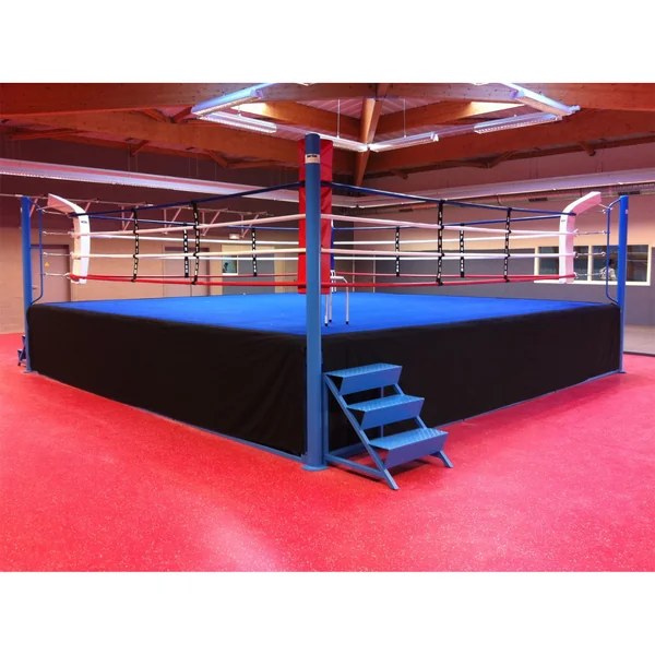 Ring boxe compétition 6m Ext. 5m Int. Podium 1m Sportcom