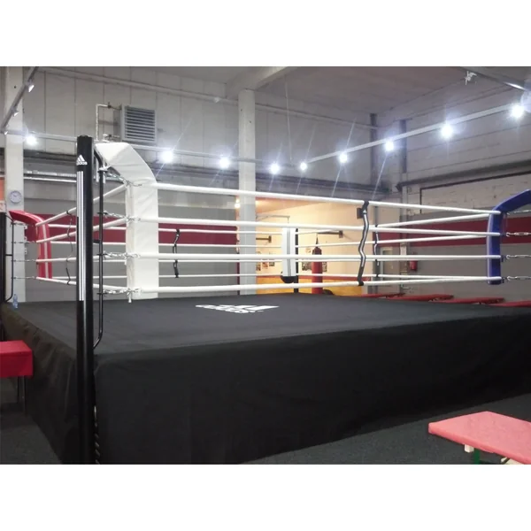 Ring boxe compétition 7m Ext. 6m Int. Podium 1m Sportcom