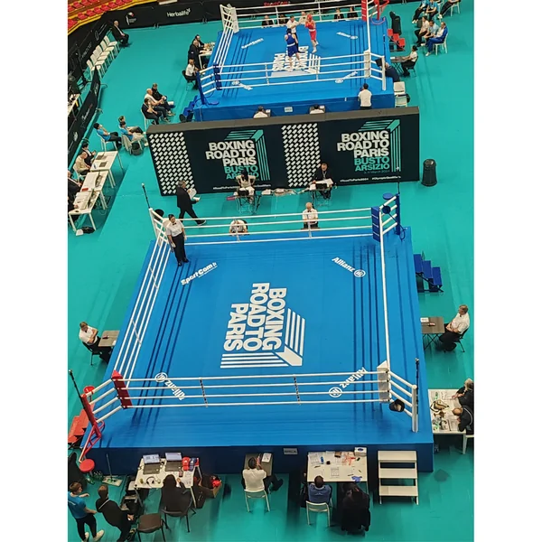 Ring boxe Olympique 6,1X6,1 m Sportcom