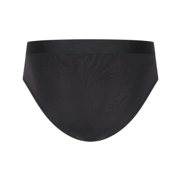 RJ Bodywear Hommes Pure Color noir sport slip