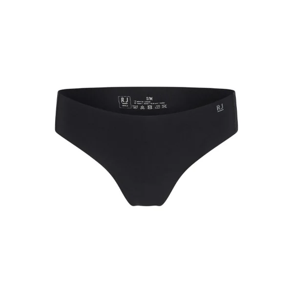 RJ Bodywear Invisible noir culotte string
