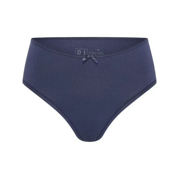 RJ Bodywear Pure Color bleu marine culotte string