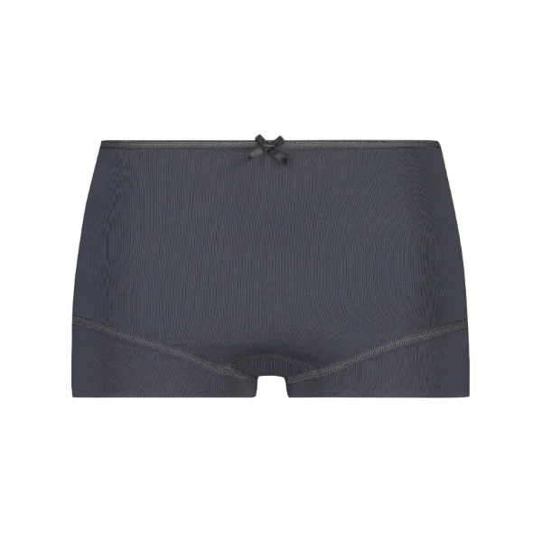 RJ Bodywear Pure Color gris foncé shortie