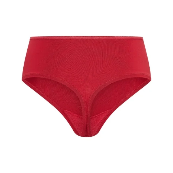 RJ Bodywear Pure Color rouge culotte string