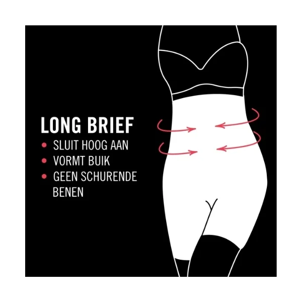 RJ Bodywear Pure Color Shape rouge shortie