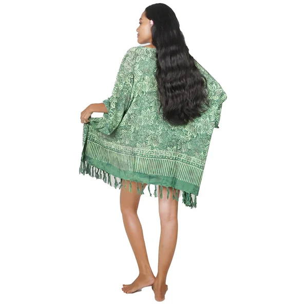 Robe Batik Amed vert