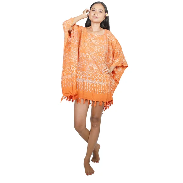 Robe batik Fidji orange