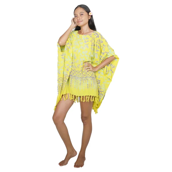 Robe Batik Ubud Jaune
