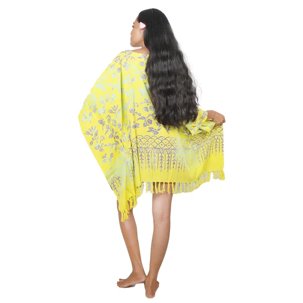 Robe Batik Ubud Jaune