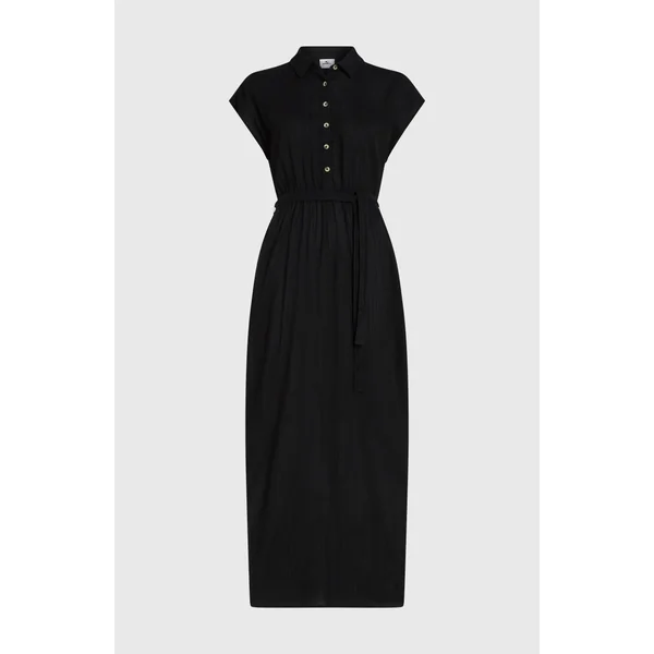 Robe chemise longue Lori | Black Out