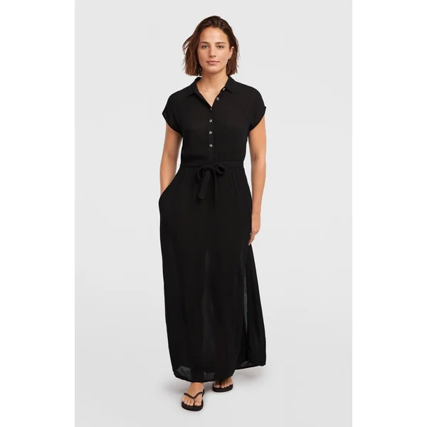Robe chemise longue Lori | Black Out