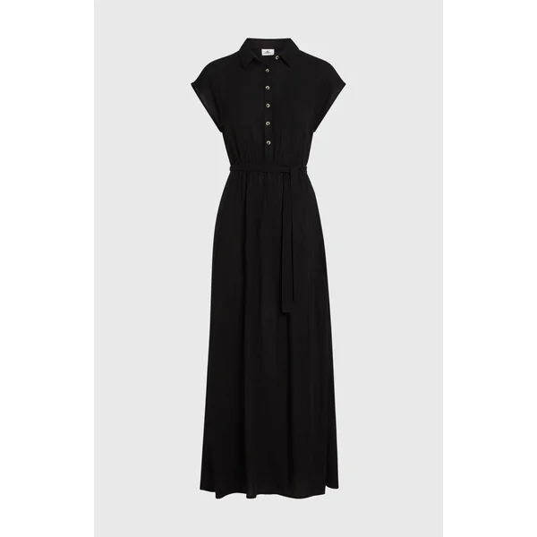 Robe chemise longue Lori | Black Out