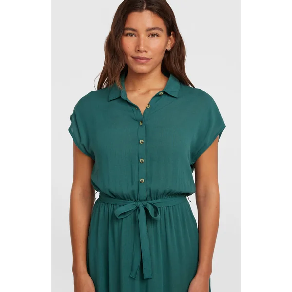 Robe chemise longue Lori | Botanical Heat