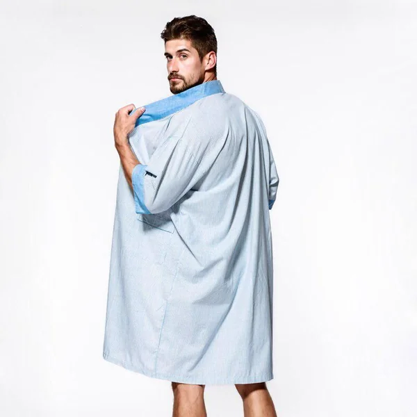 Robe De Chambre Coton Homme