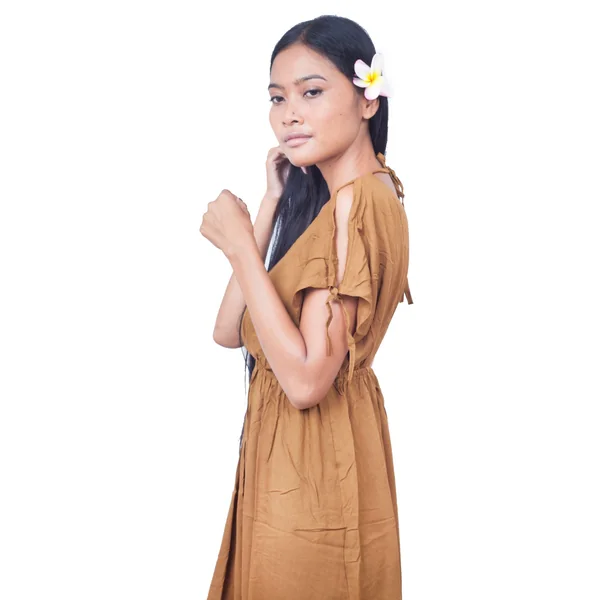 Robe de plage longue beige
