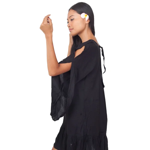 Robe d'été légère noir