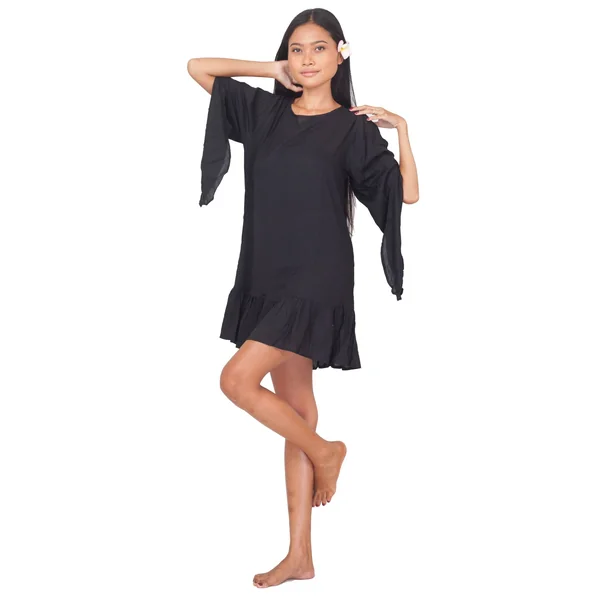 Robe d'été légère noir