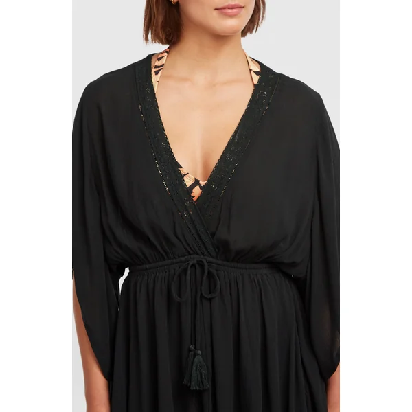 Robe Essentials Tokeena Cover Up | Black Out