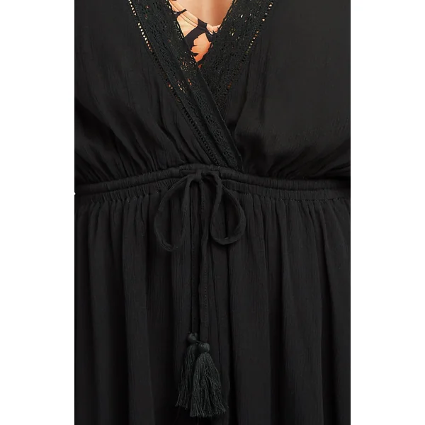 Robe Essentials Tokeena Cover Up | Black Out