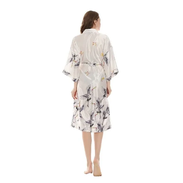 Robe Kimono Longue Blanche