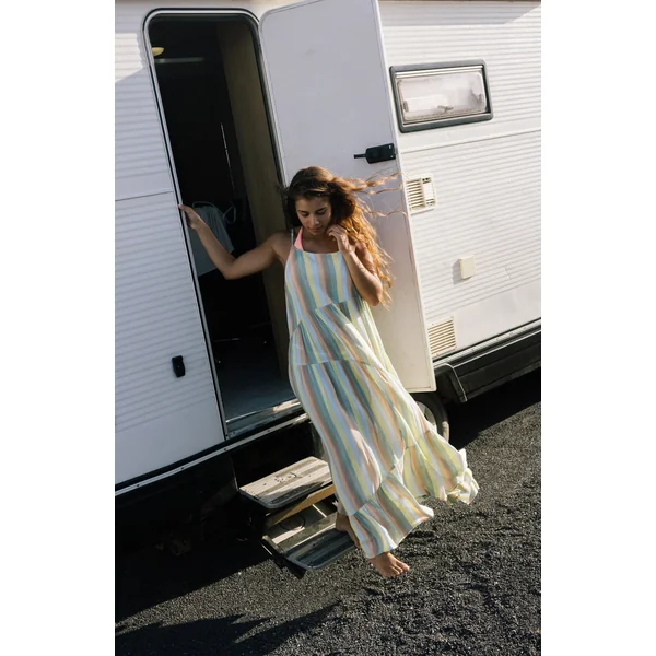 Robe longue Devyn | Multi Must Haves Stripe