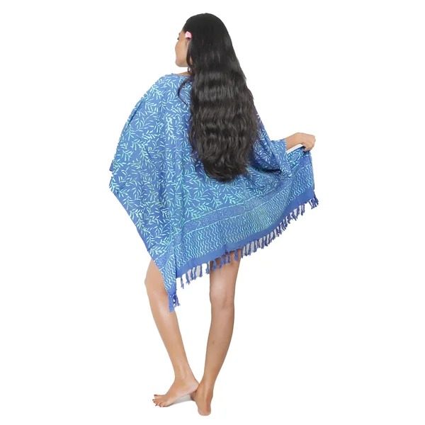 Robe paréo Amman bleu