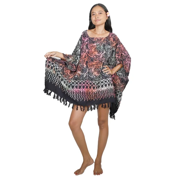 Robe paréo batik Sundari Noir
